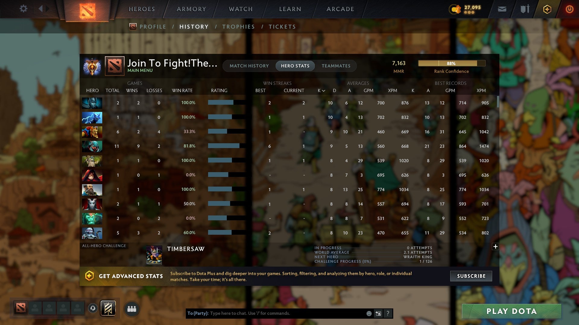 MMR: 7163 - Behavior: 10967