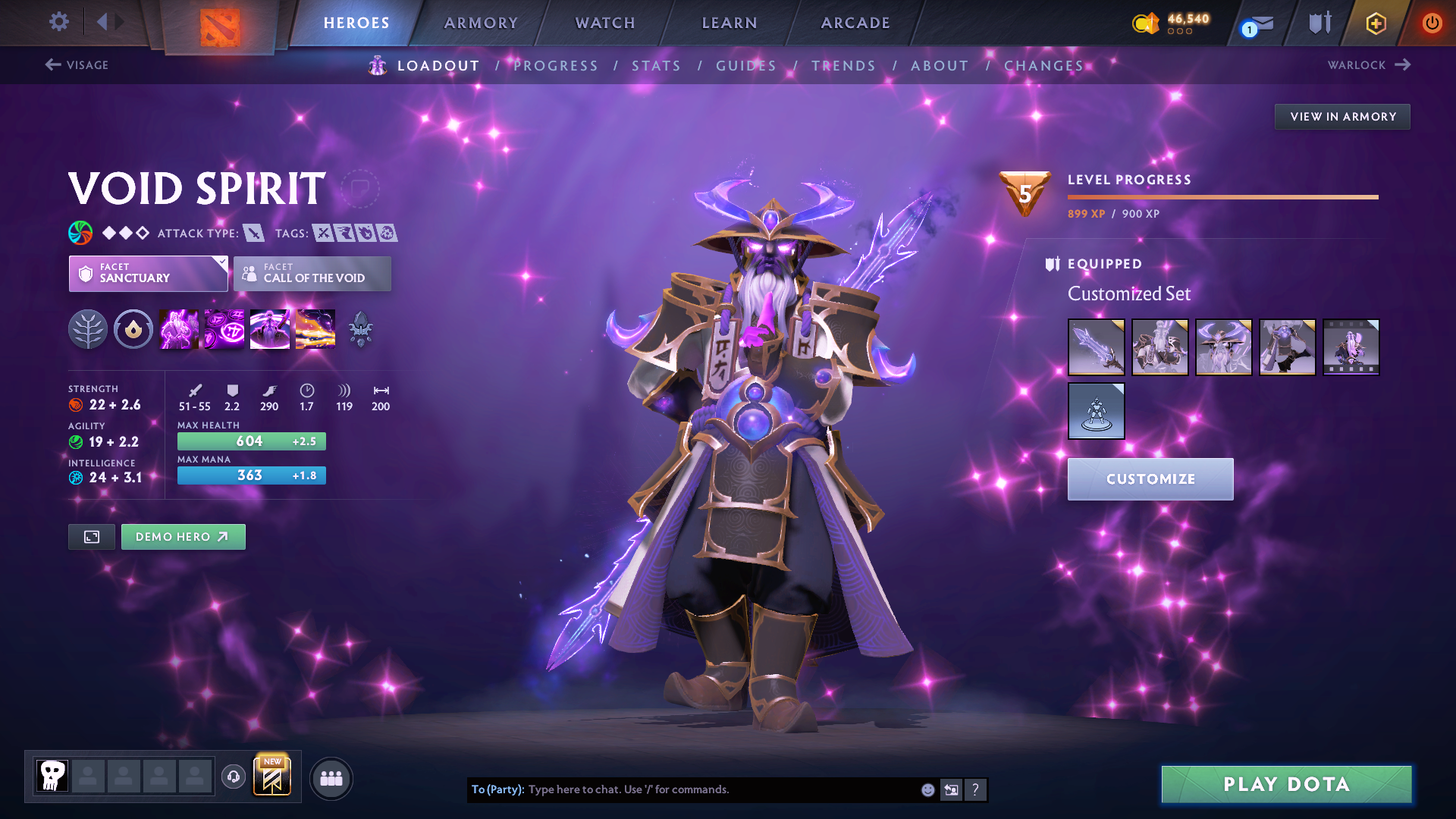 Legend V | MMR: 3689 - Behavior: 11490