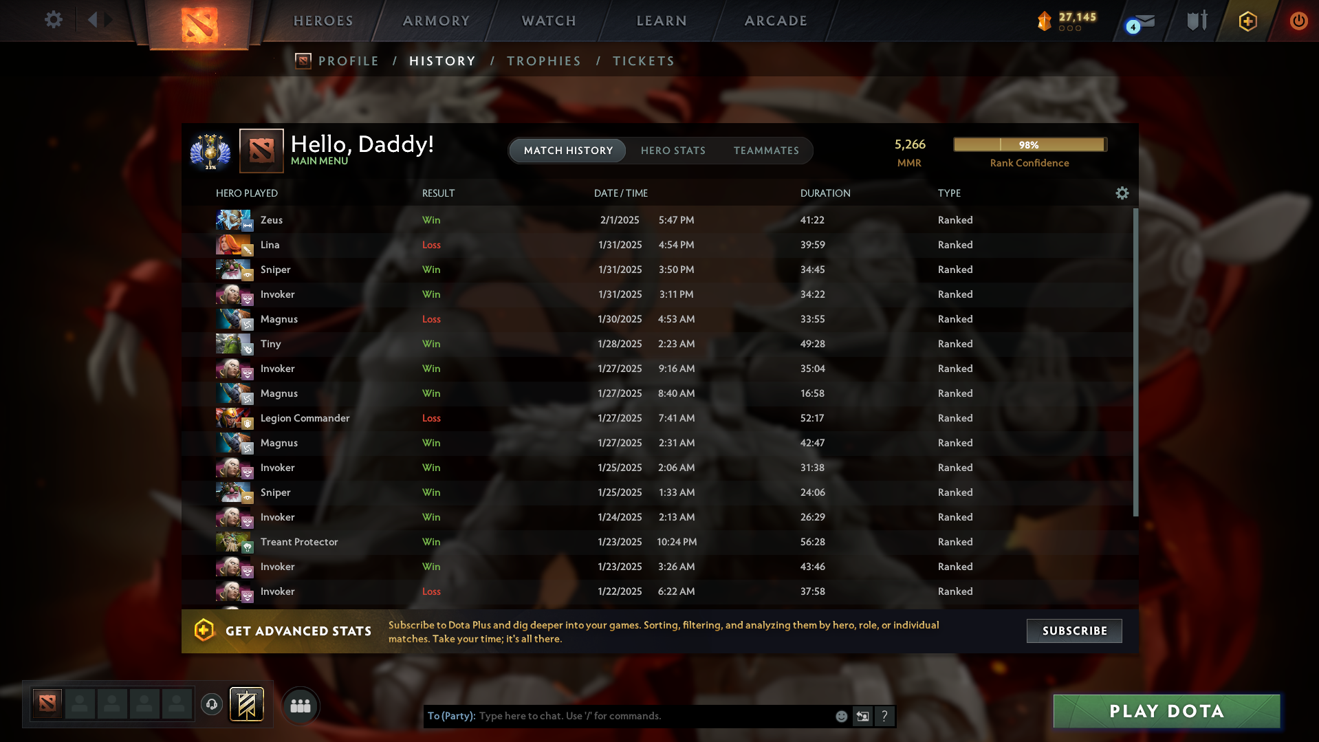 Divine IV | MMR: 5266 - Behavior: 8756 - Communication: 8756