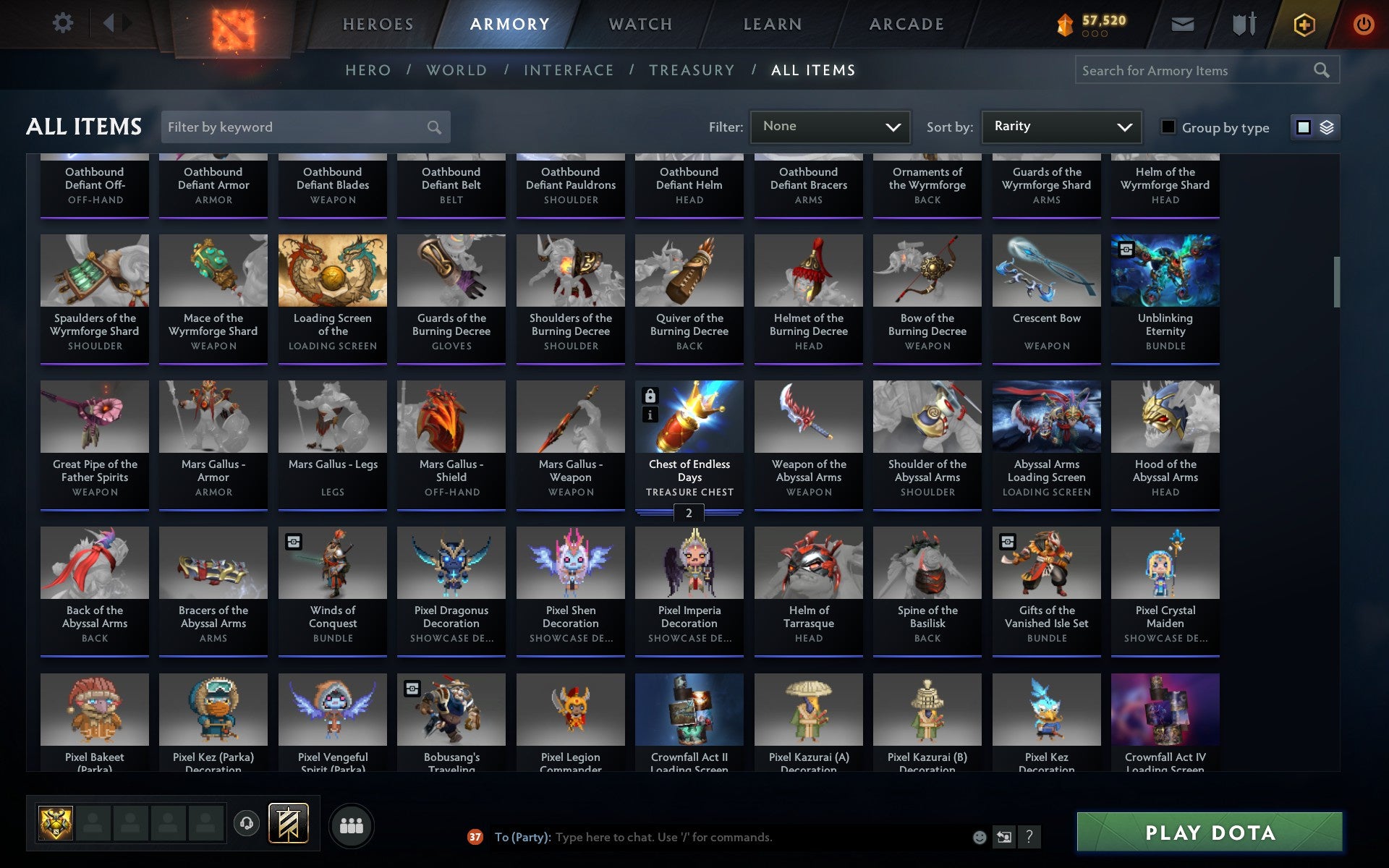 Immortal | MMR: 5784 - Behavior: 11373