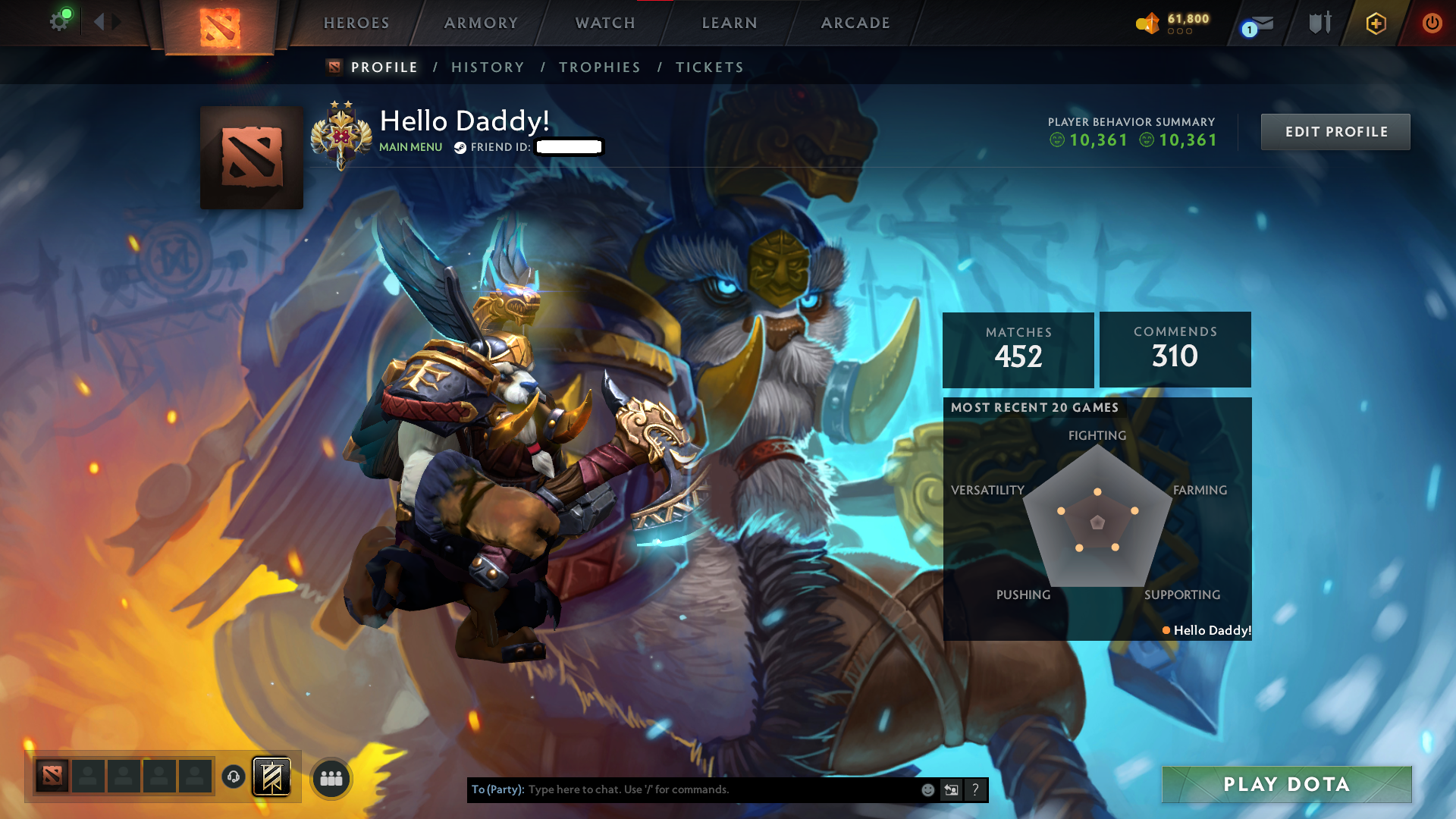 MMR: 3164 - Behavior: 10361