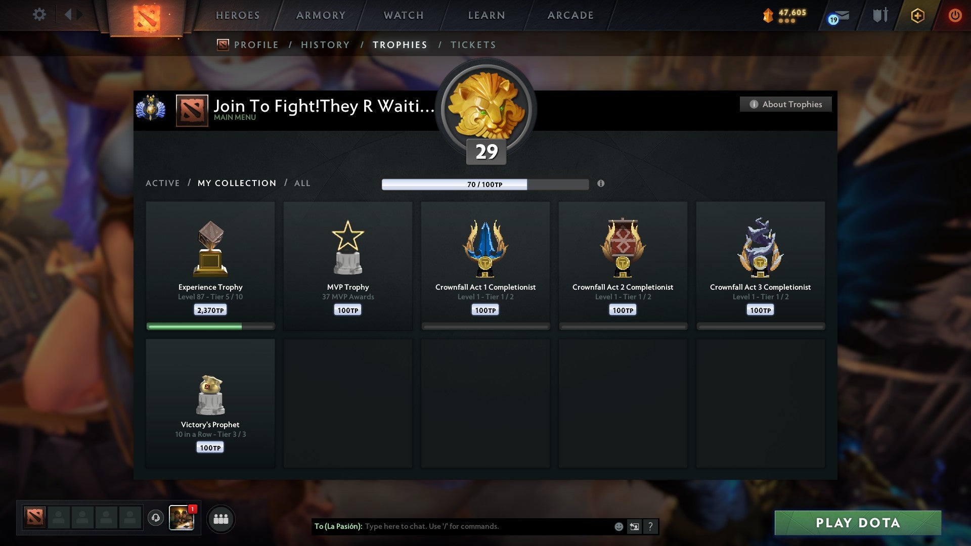 Divine II | MMR: 4838 - Behavior: 11824 - Communication: 11824