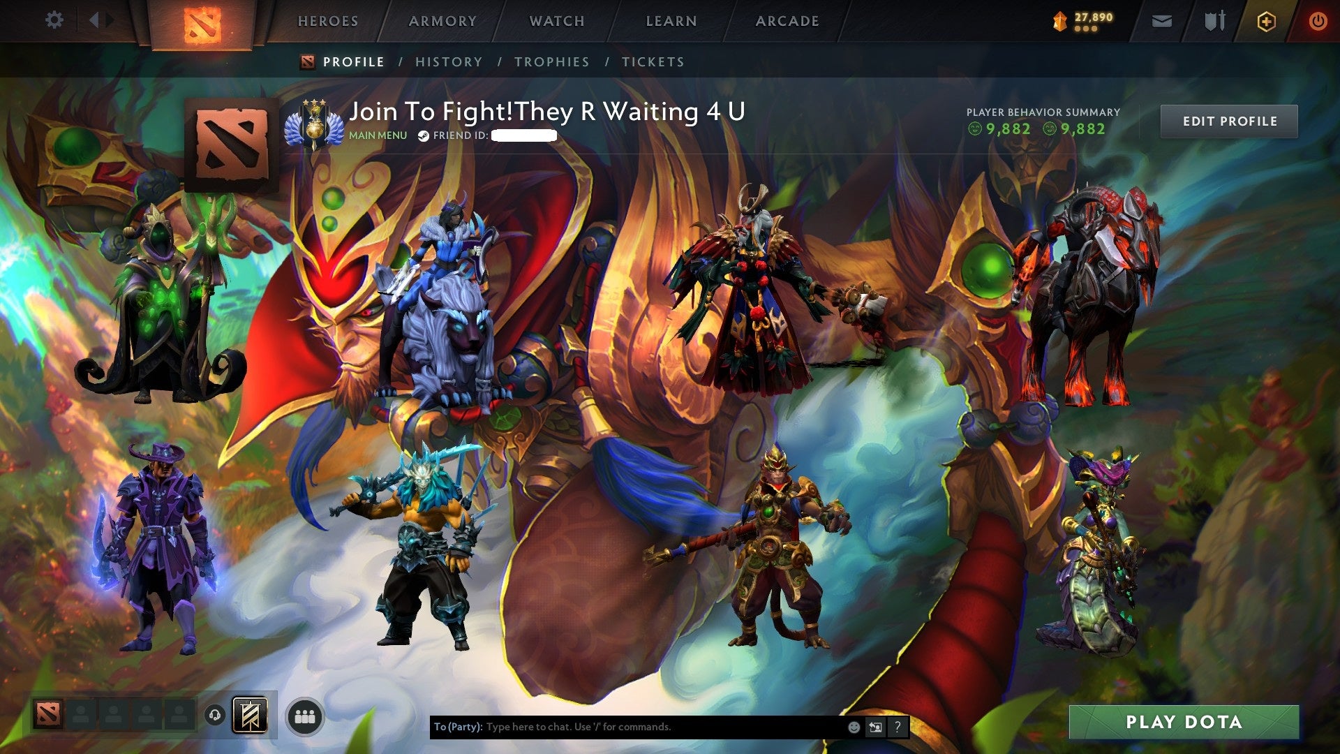 MMR: 4964 - Behavior: 9882