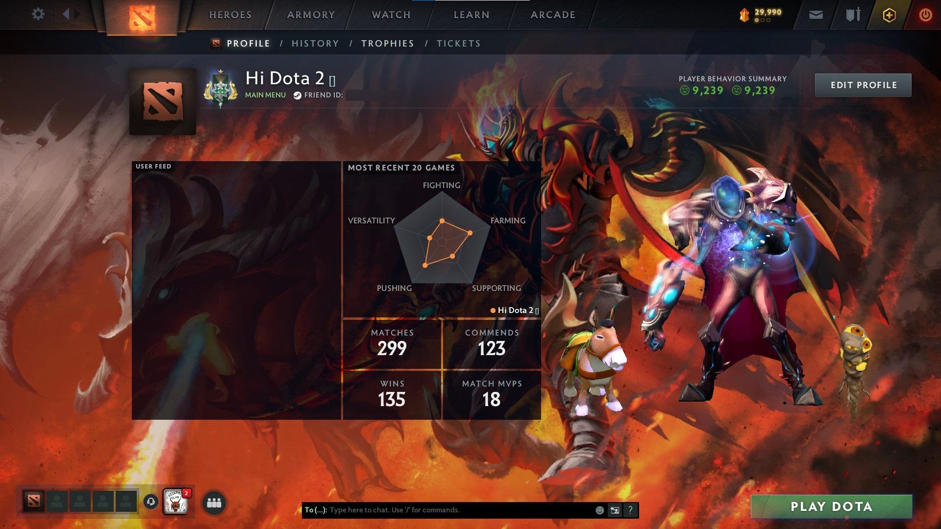 Archon I | MMR: 2296 - Behavior: 9239 - Communication: 9239