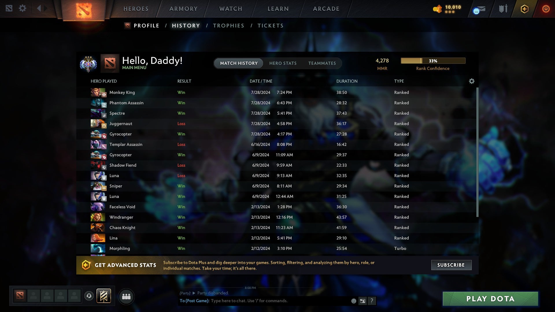 Ancient III | MMR: 4278 - Behavior: 10391 - Communication: 10391