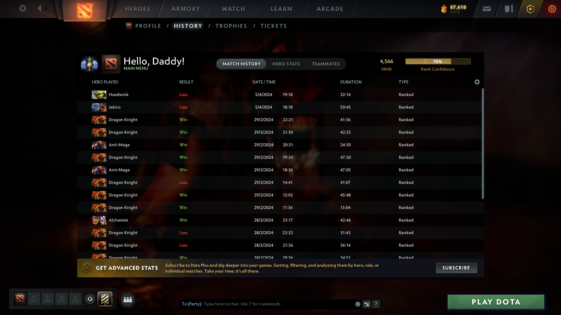 Divine I | MMR: 4566 - Behavior: 10788 - Communication: 10788