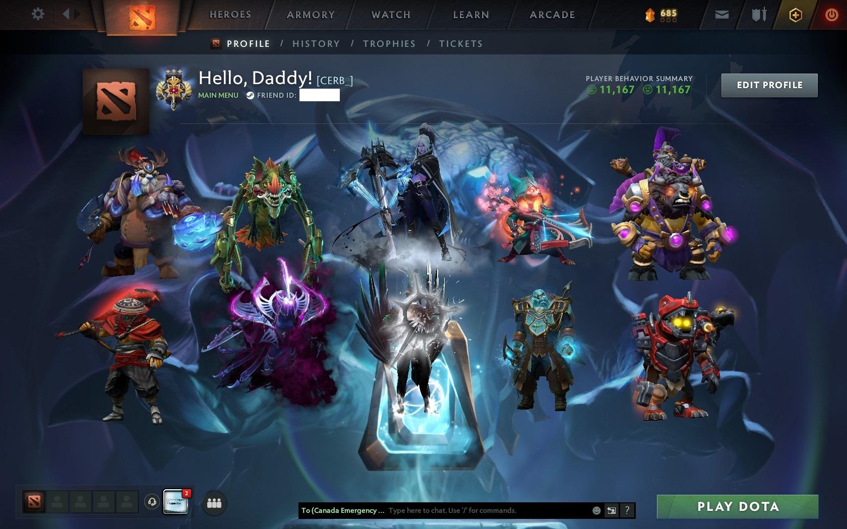 Legend III | MMR: 3266 - Behavior: 11167 - Communication: 11167