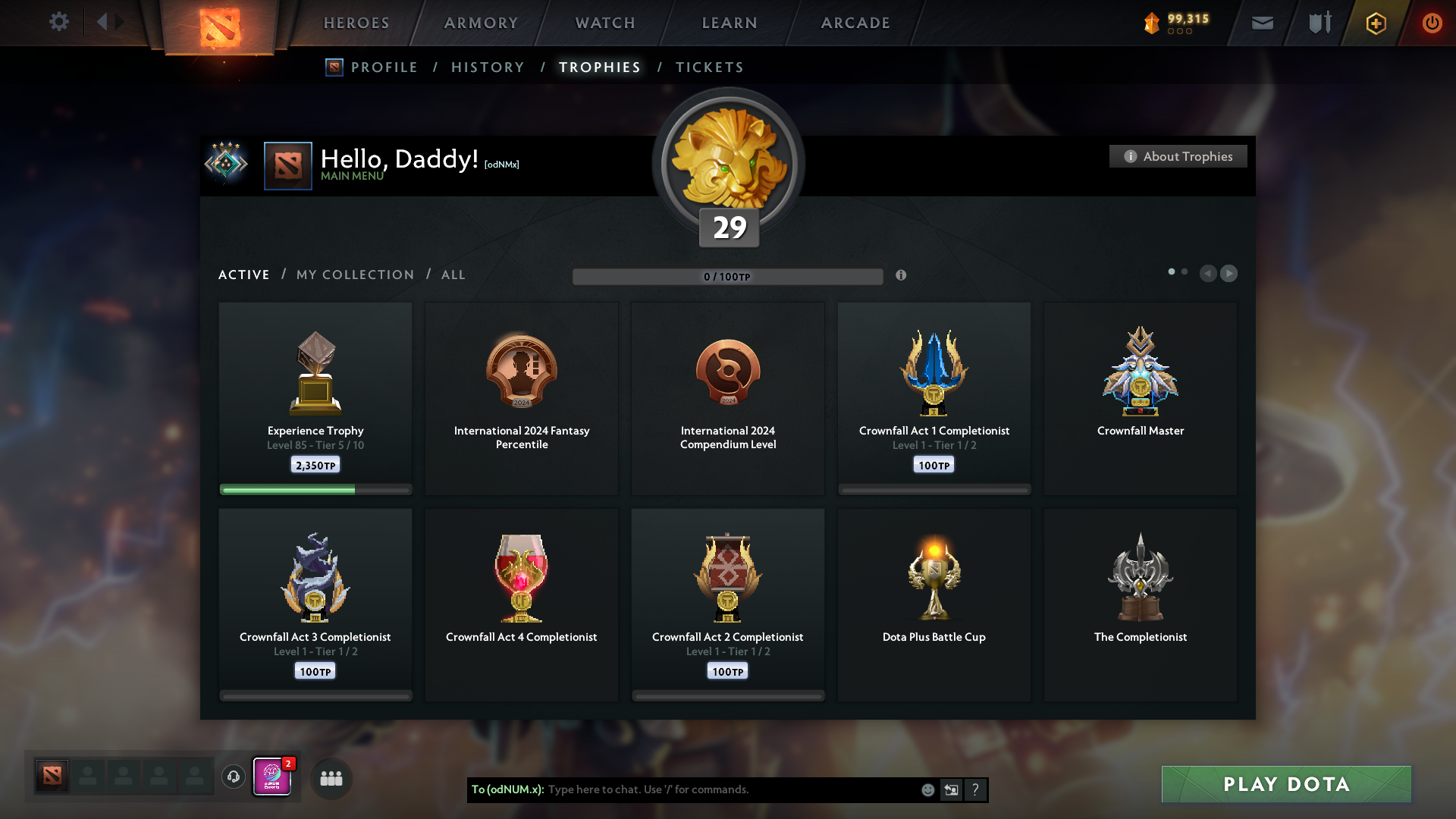 Crusader IV | MMR: 2041 - Behavior: 9406 - Communication: 9406