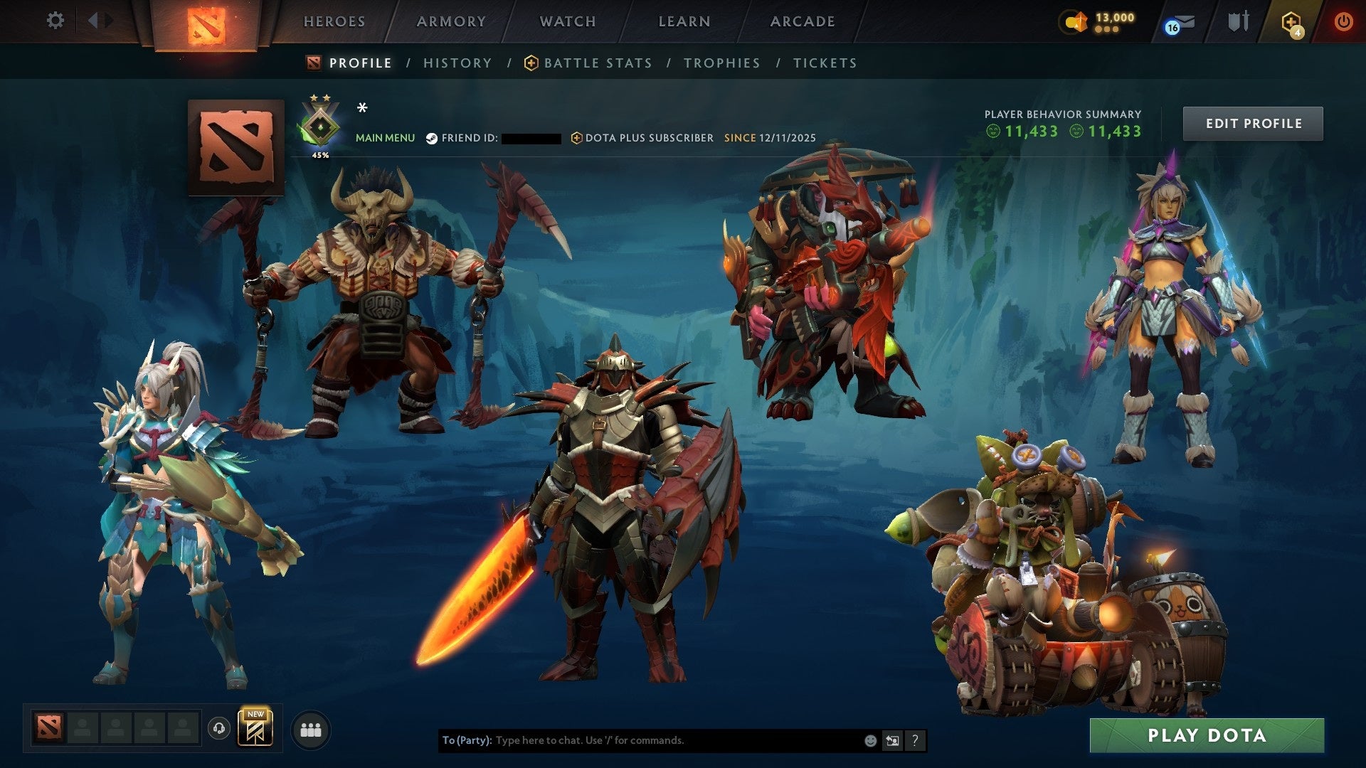 MMR: 224 - Behavior: 11433