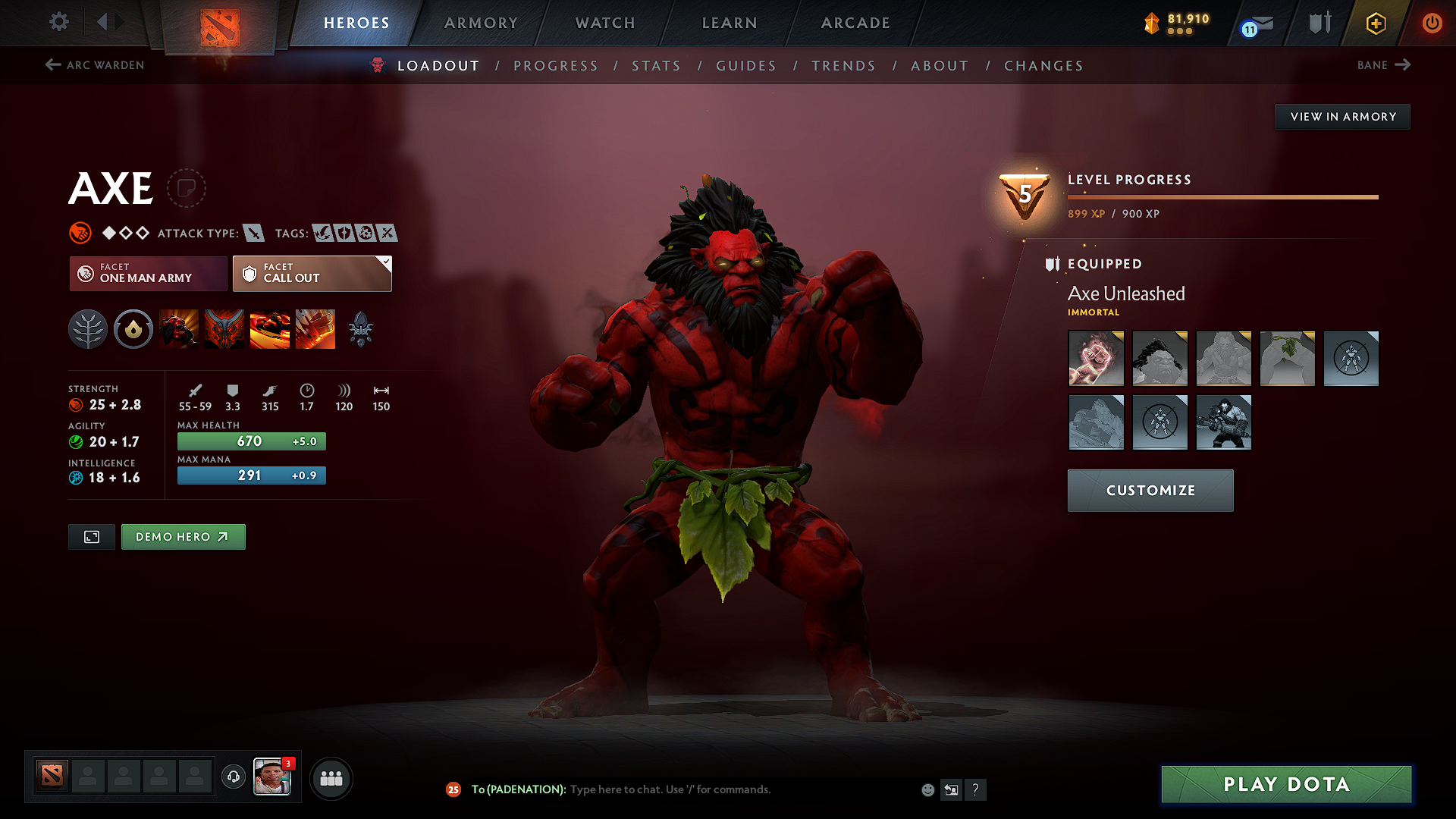 Legend I | MMR: 3100 - Behavior: 11914 - Communication: 11914