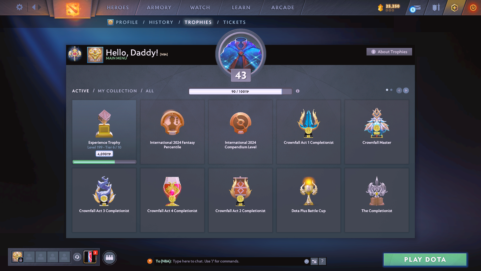 Legend I | MMR: 3119 - Behavior: 6640 - Communication: 6640