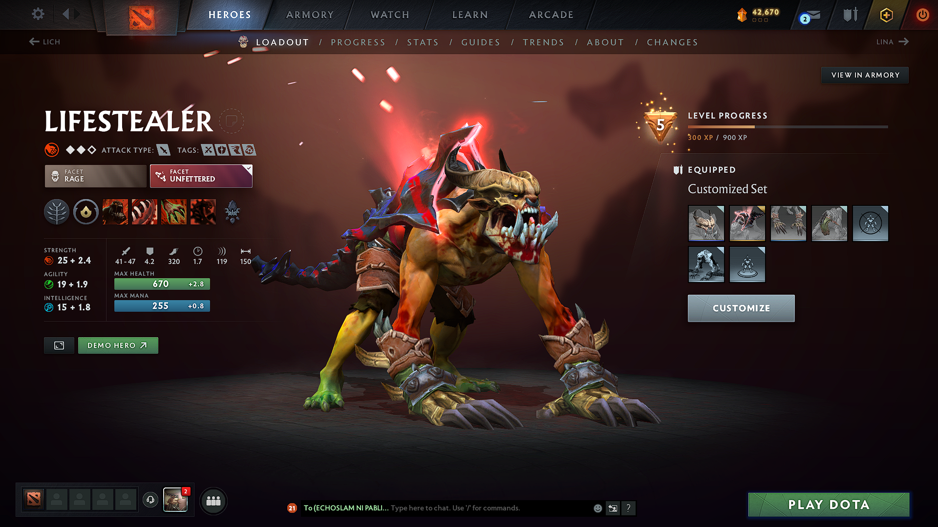 Guardian I | MMR: 668 - Behavior: 10292 - Communication: 10292