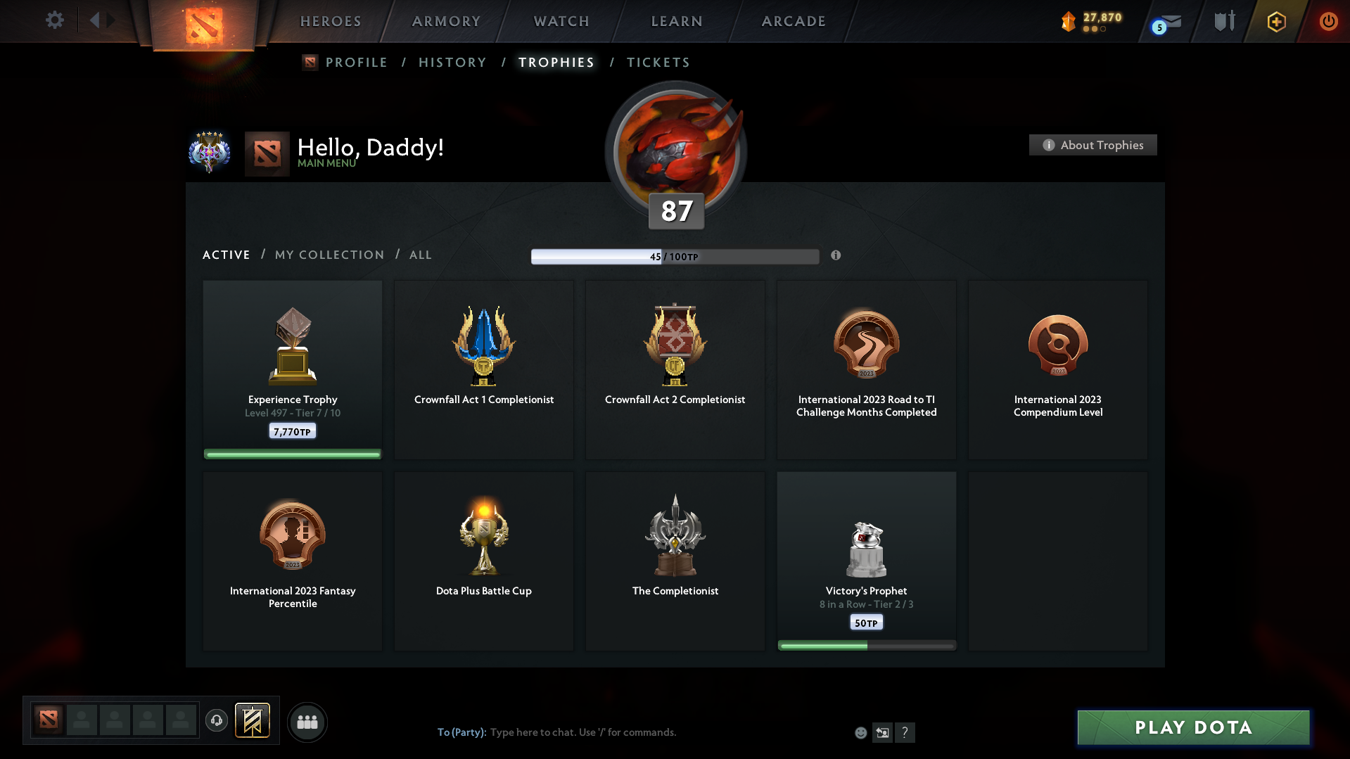 Ancient V | MMR: 4557 - Behavior: 9950 - Communication: 9950