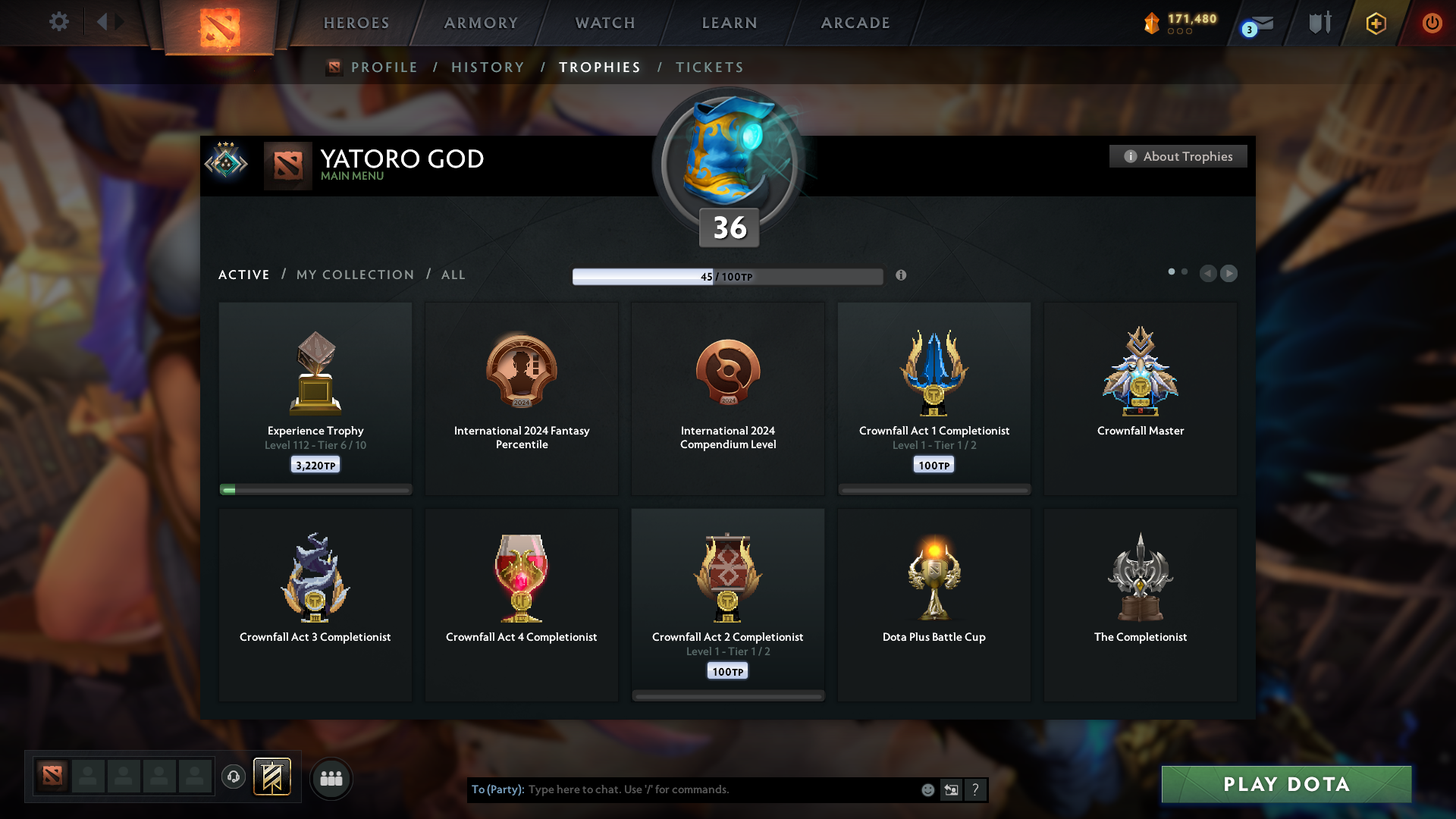 Crusader III | MMR: 1839 - Behavior: 9475 - Communication: 9475