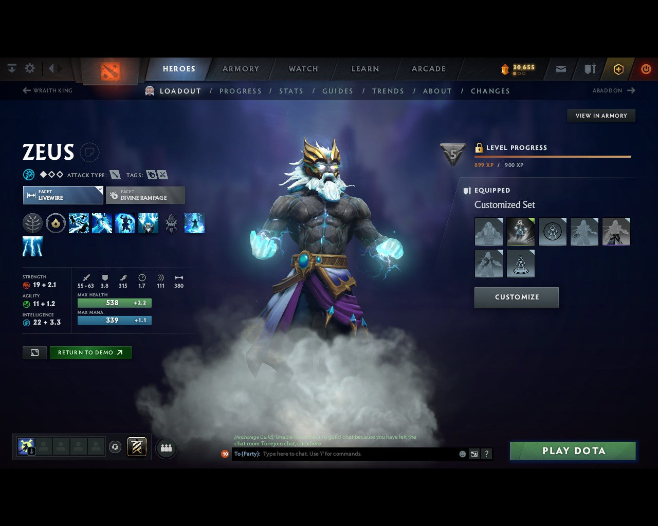 Guardian V | MMR: 1329 - Behavior: 11246