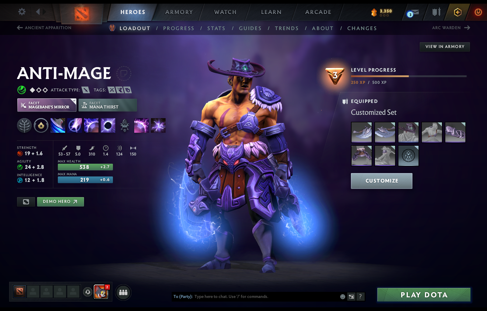 Archon I | MMR: 2229 - Behavior: 9347 - Communication: 9347