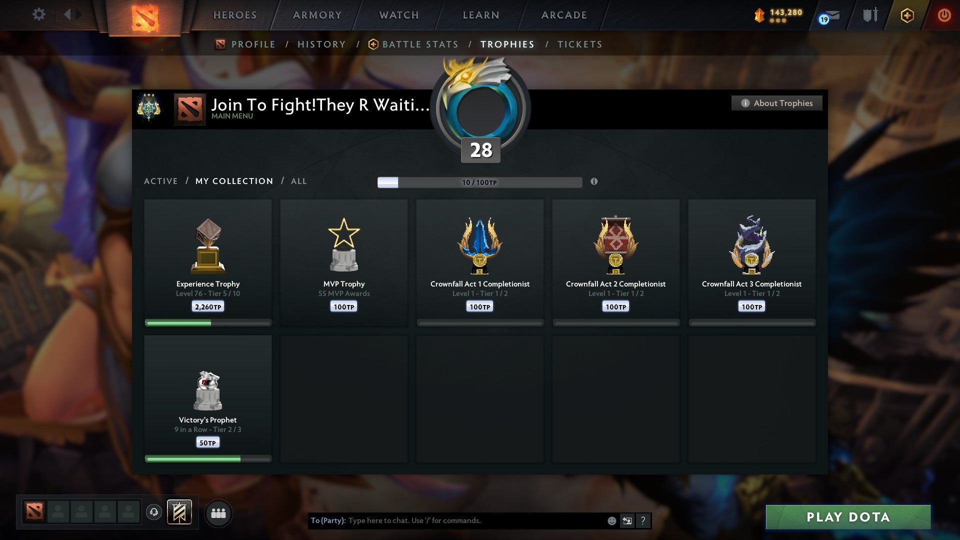 Archon III | MMR: 2602 - Behavior: 9068 - Communication: 9068