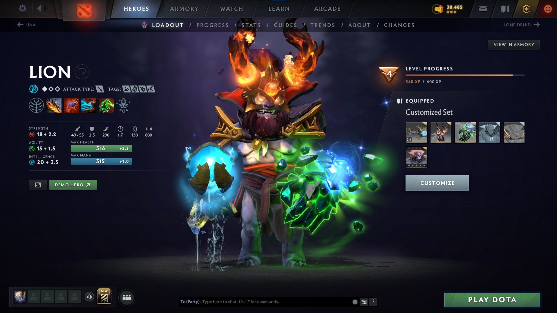 Archon III | MMR: 2586 - Behavior: 12000 - Communication: 12000