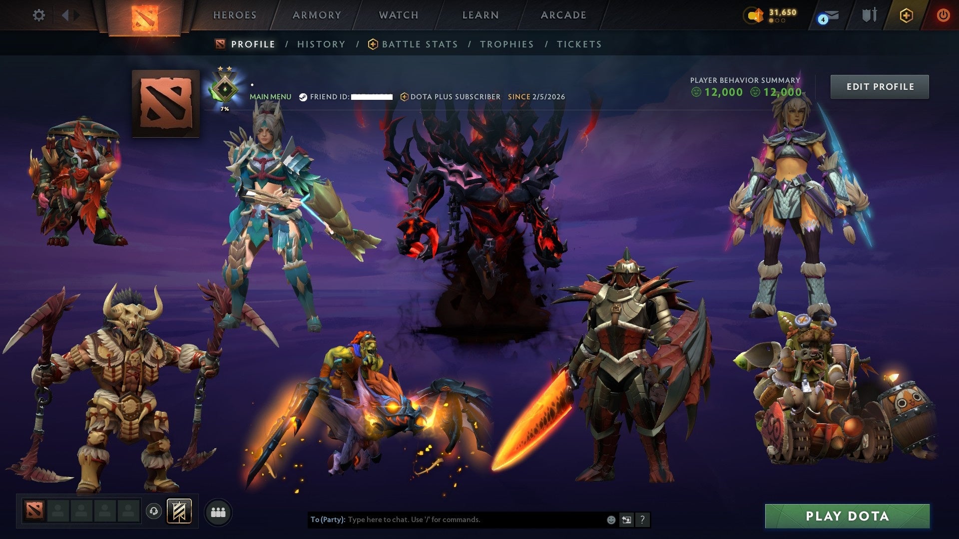 MMR: 165 - Behavior: 12000