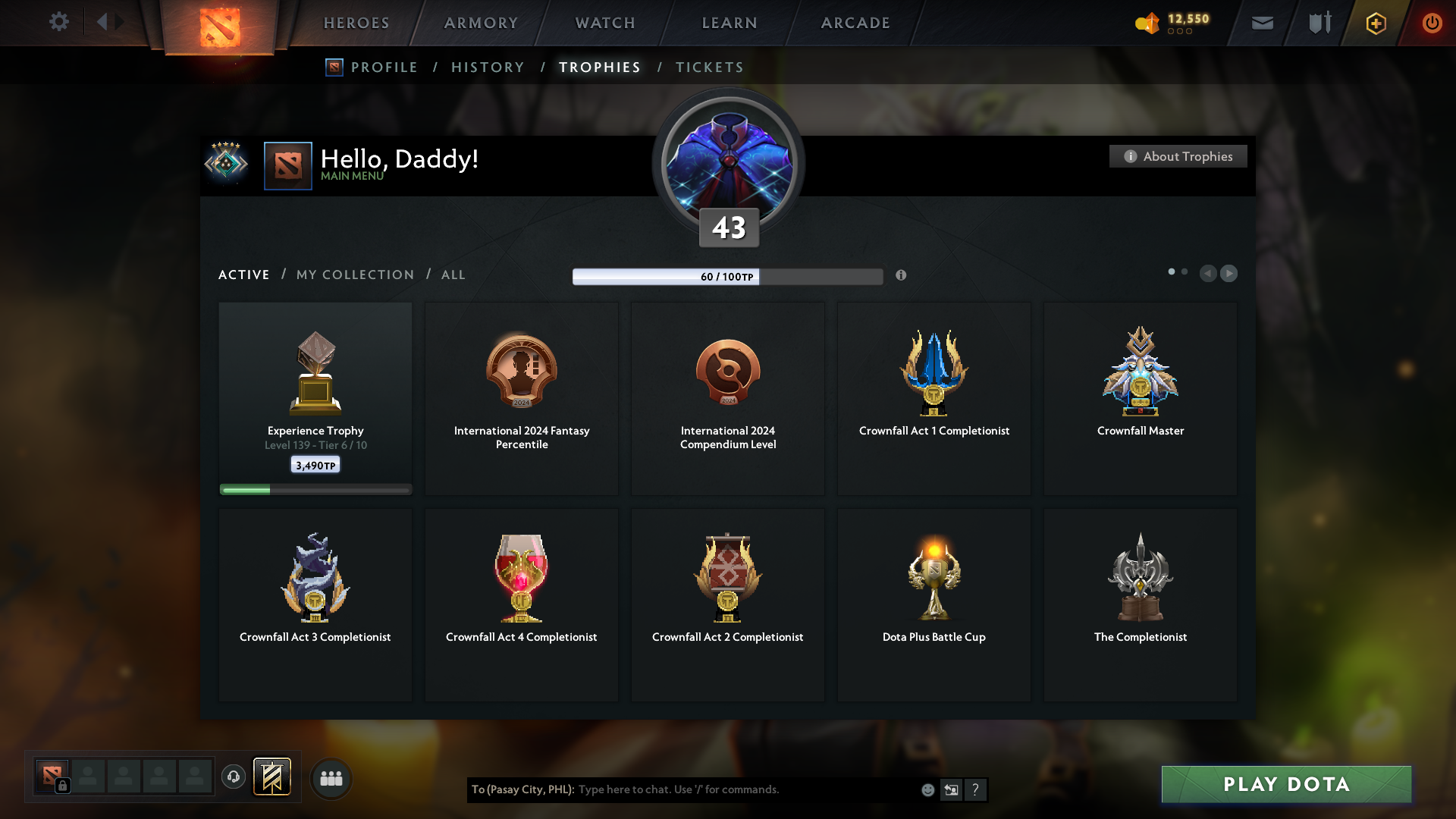 Crusader V | MMR: 2267 - Behavior: 7552