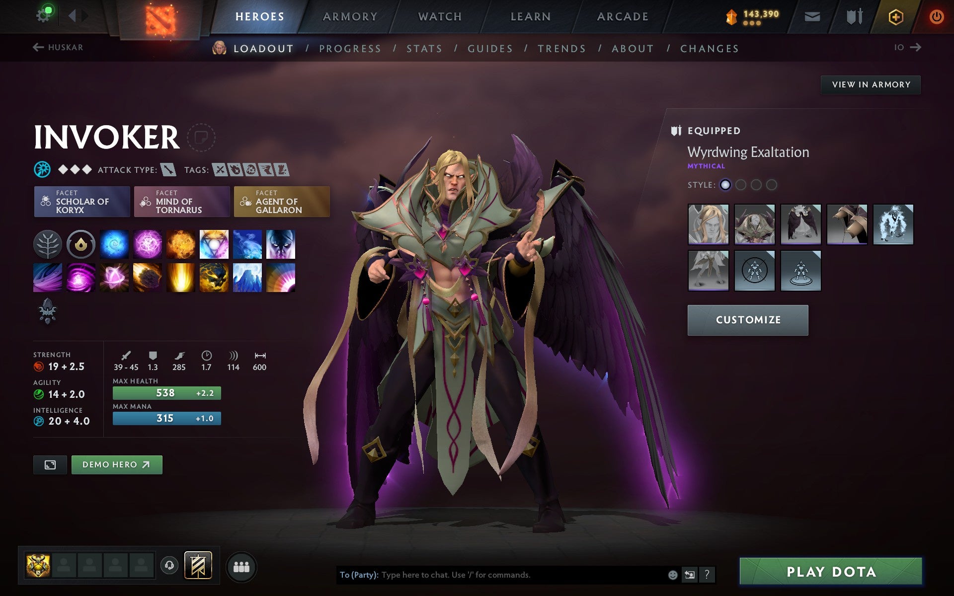 Legend IV | MMR: 3403 - Behavior: 8264