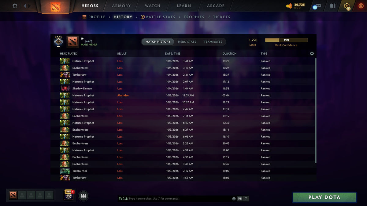 MMR: 1298 - Behavior: 10755
