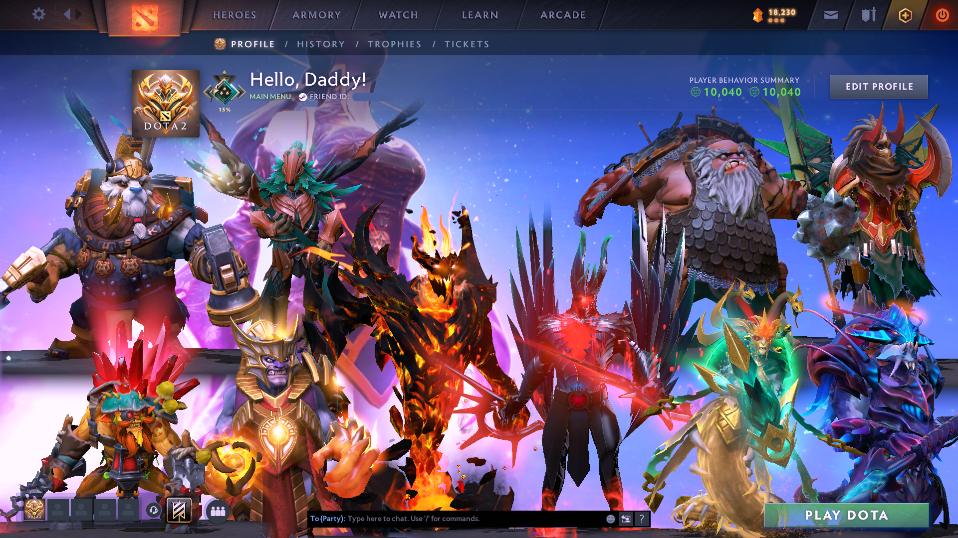 Crusader I | MMR: 1564 - Behavior: 10040 - Communication: 10040