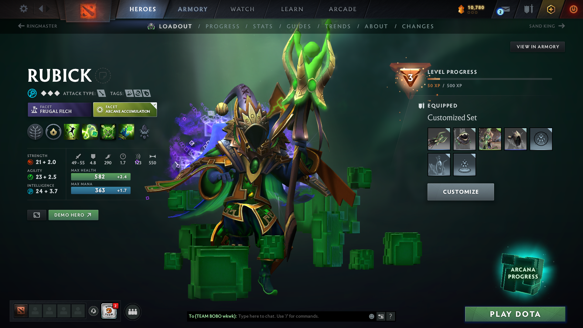 Archon IV | MMR: 2846 - Behavior: 10475 - Communication: 10475