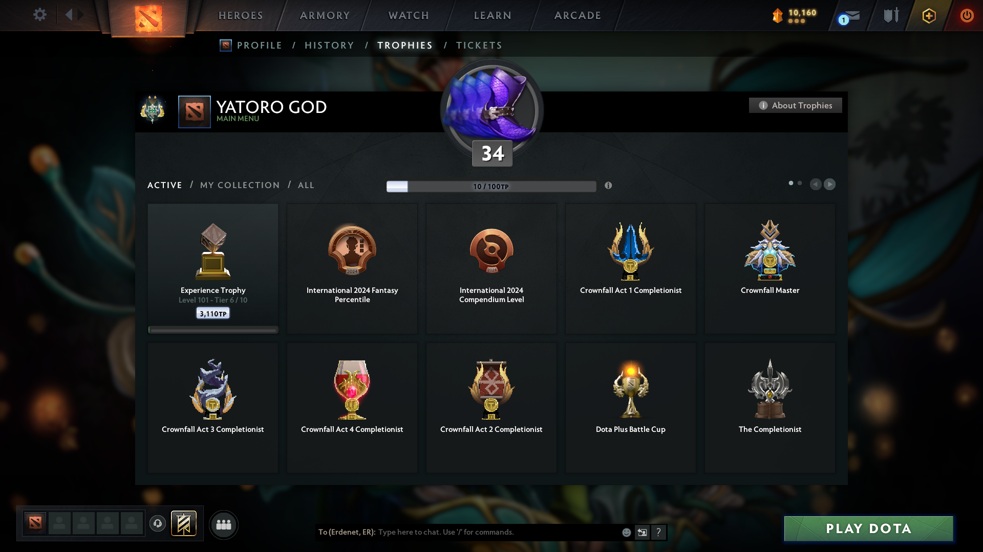 Archon II | MMR: 2400 - Behavior: 9644 - Communication: 8833