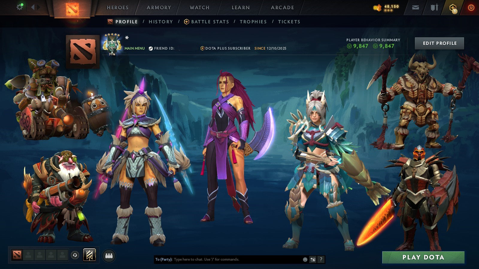 MMR: 3036 - Behavior: 9847