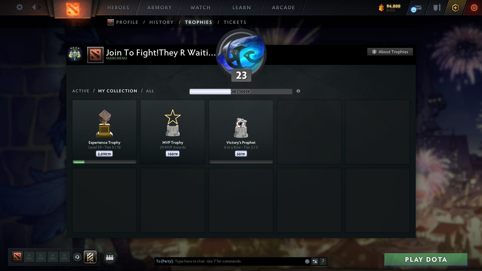 Archon IV | MMR: 2821 - Behavior: 10036 - Communication: 10036