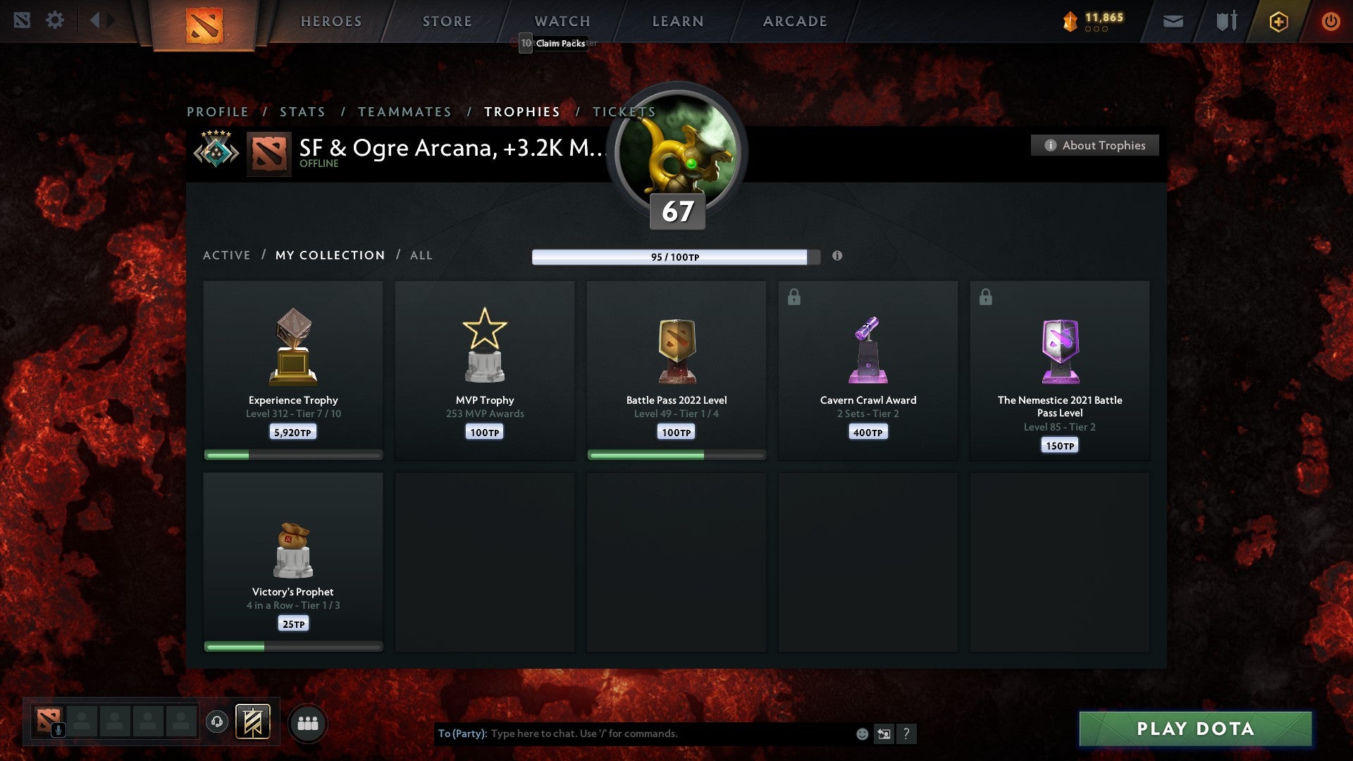 Crusader V | MMR: 2130 - Behavior: 10000