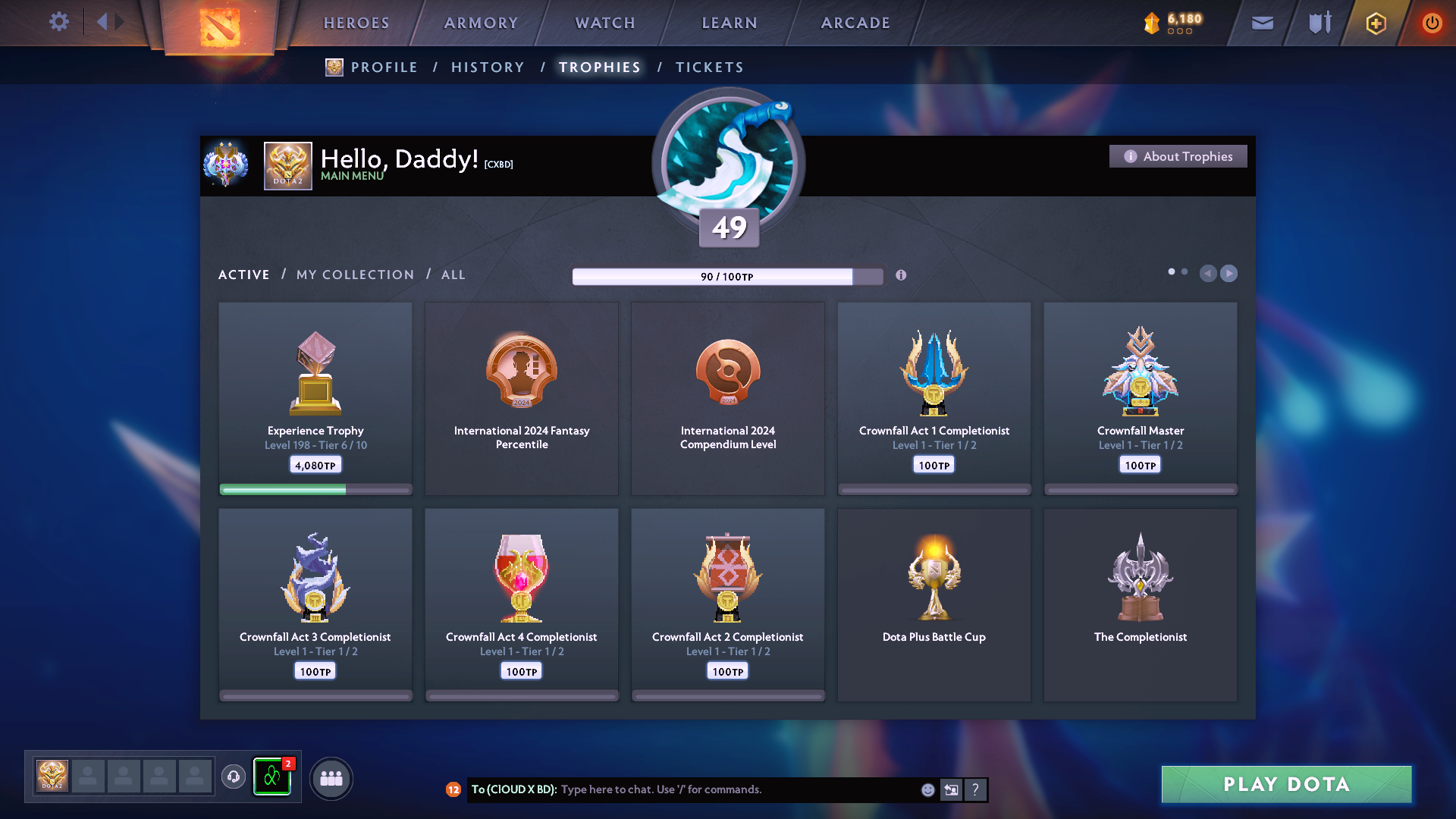 Ancient II | MMR: 4075 - Behavior: 11509 - Communication: 10799