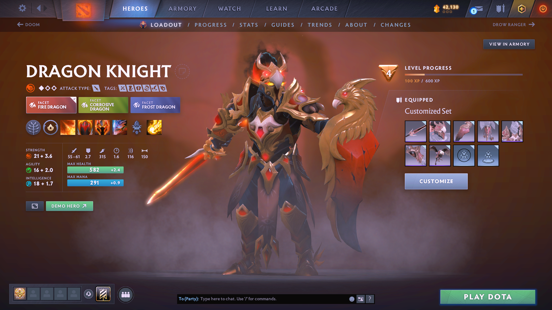 Guardian V | MMR: 1194 - Behavior: 11011 - Communication: 11011