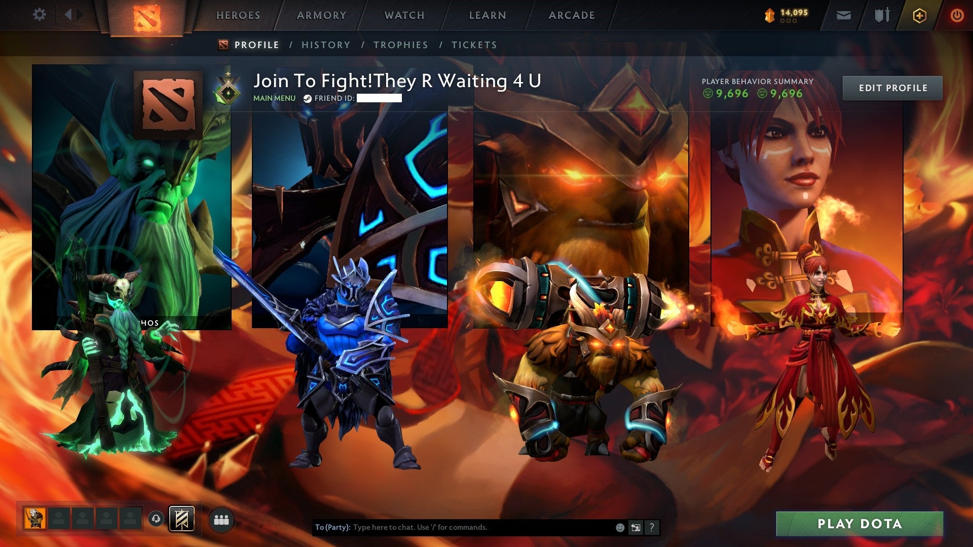 MMR: 1 - Behavior: 9696