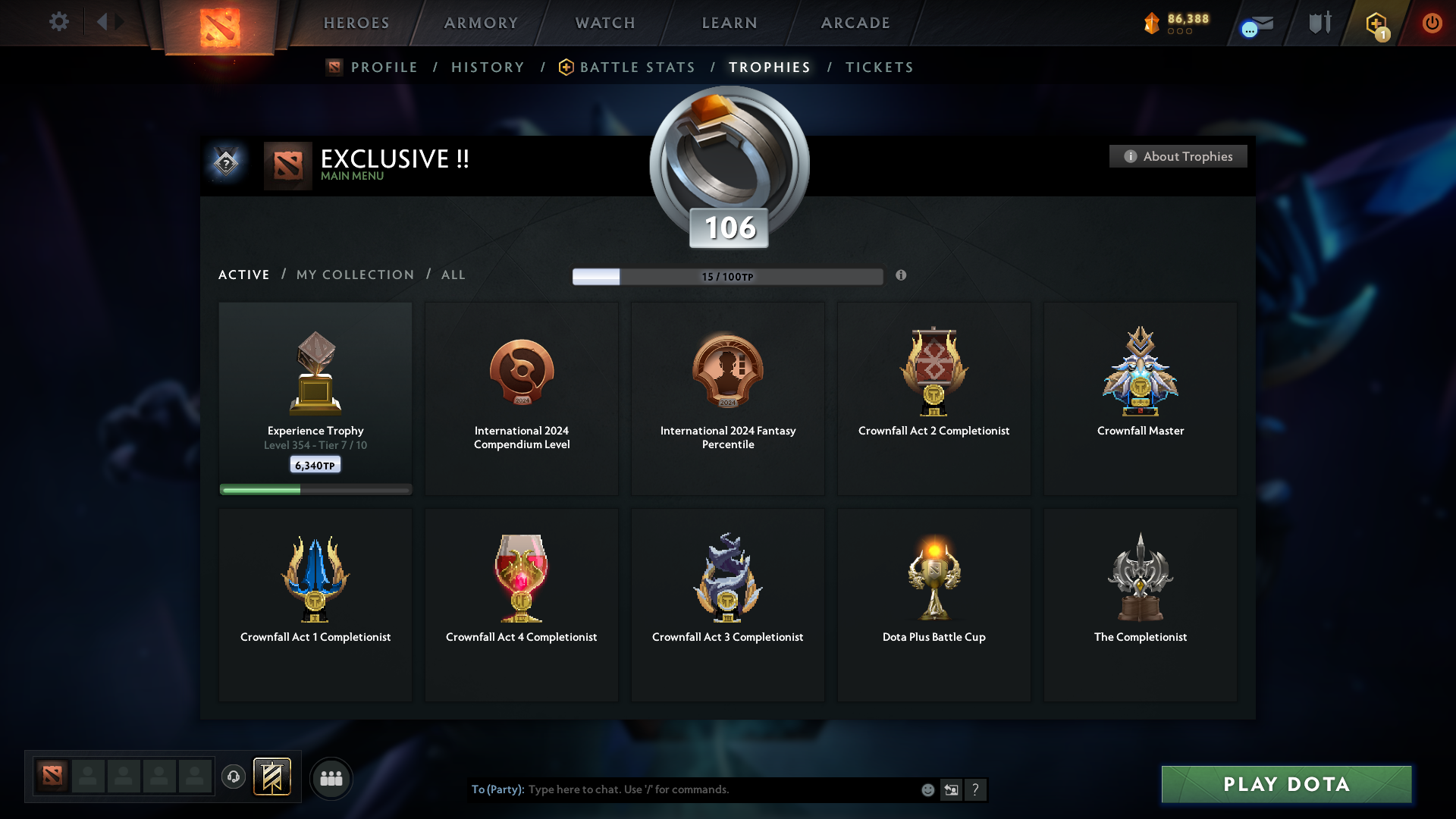 MMR: TBD - Behavior: 10000