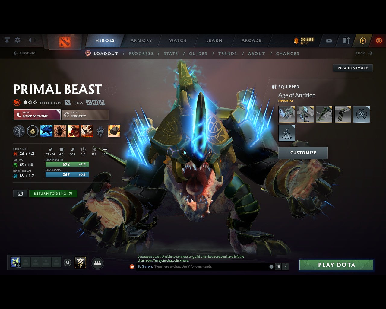 Guardian V | MMR: 1329 - Behavior: 11246