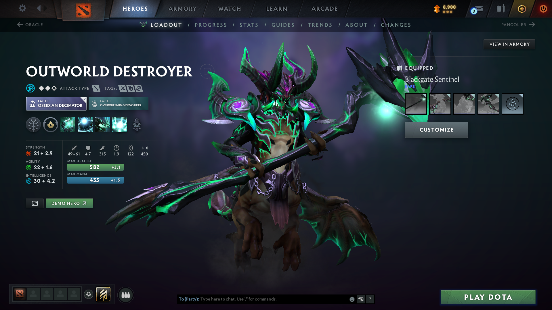 Archon V | MMR: 2966 - Behavior: 11819 - Communication: 11819