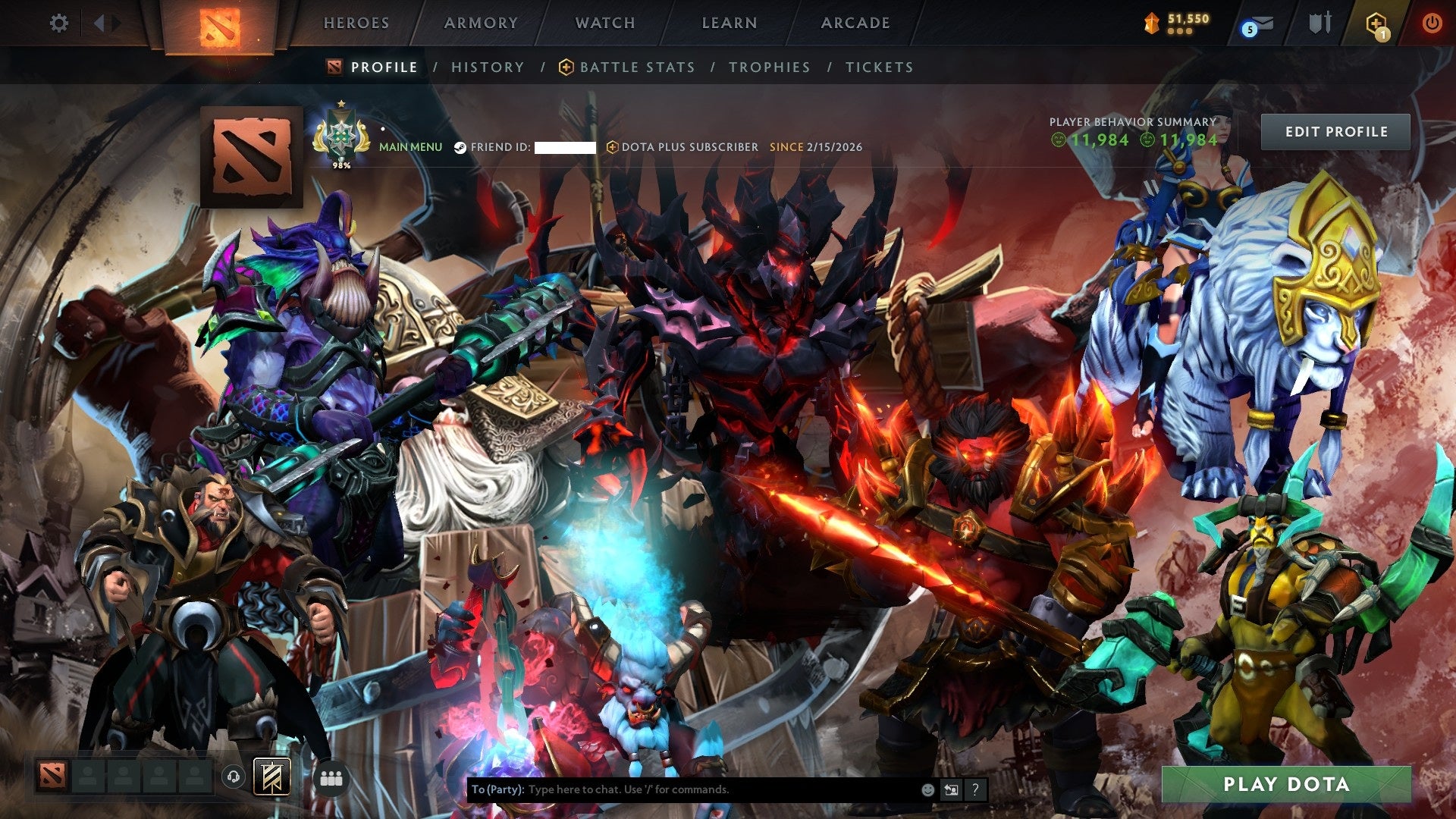 MMR: 2461 - Behavior: 11984