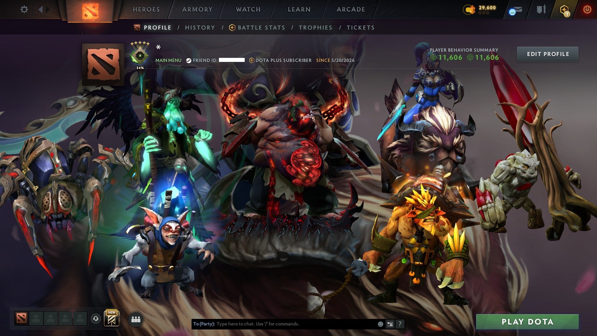 MMR: 629 - Behavior: 11606