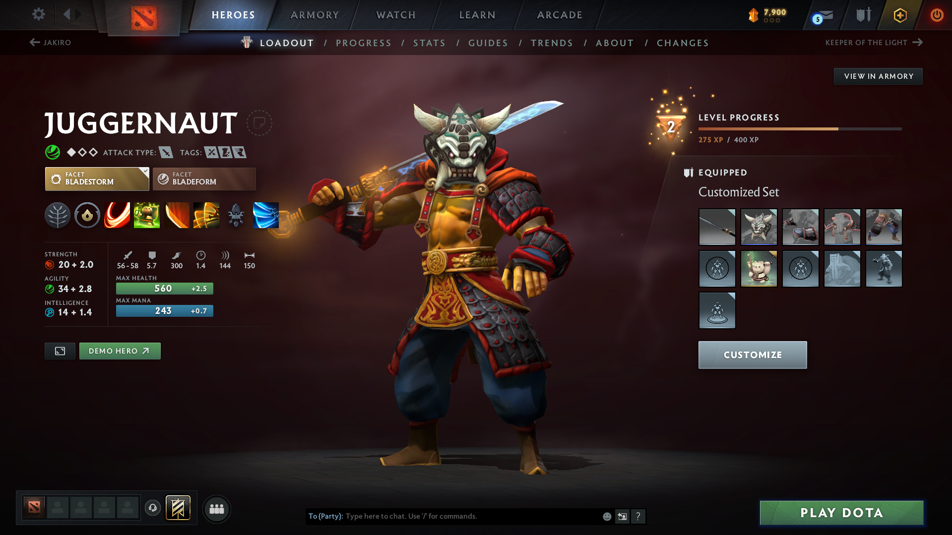 Archon I | MMR: 2317 - Behavior: 8488 - Communication: 8488