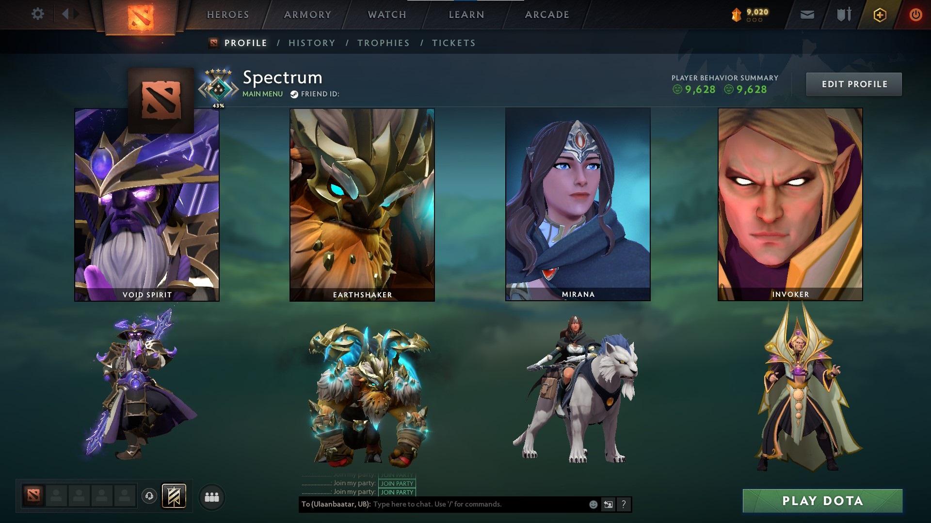 Crusader V | MMR: 2223 - Behavior: 9628 - Communication: 9628