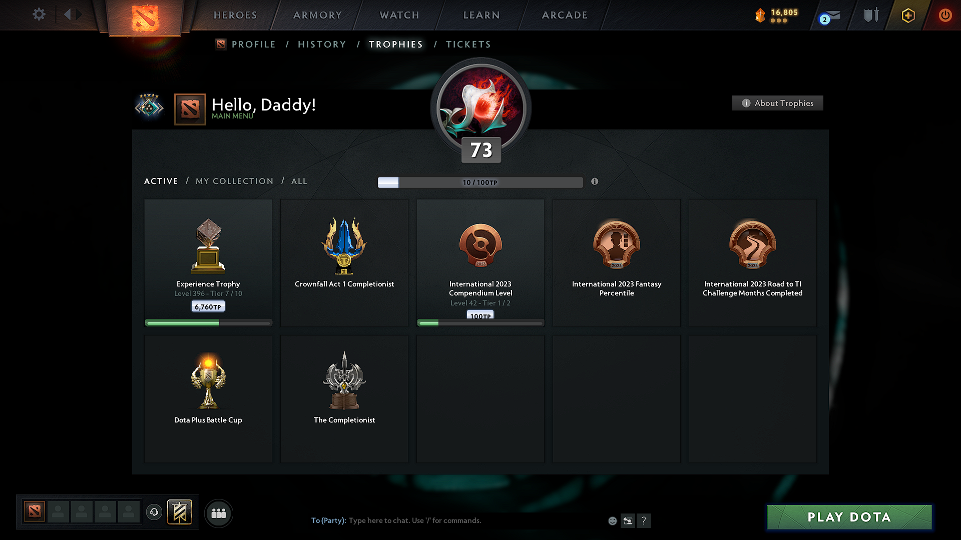 Crusader V | MMR: 2174 - Behavior: 10472 - Communication: 10472