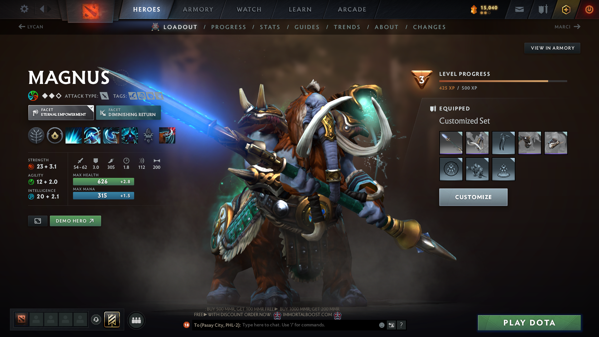 MMR: 1538 - Behavior: 9283