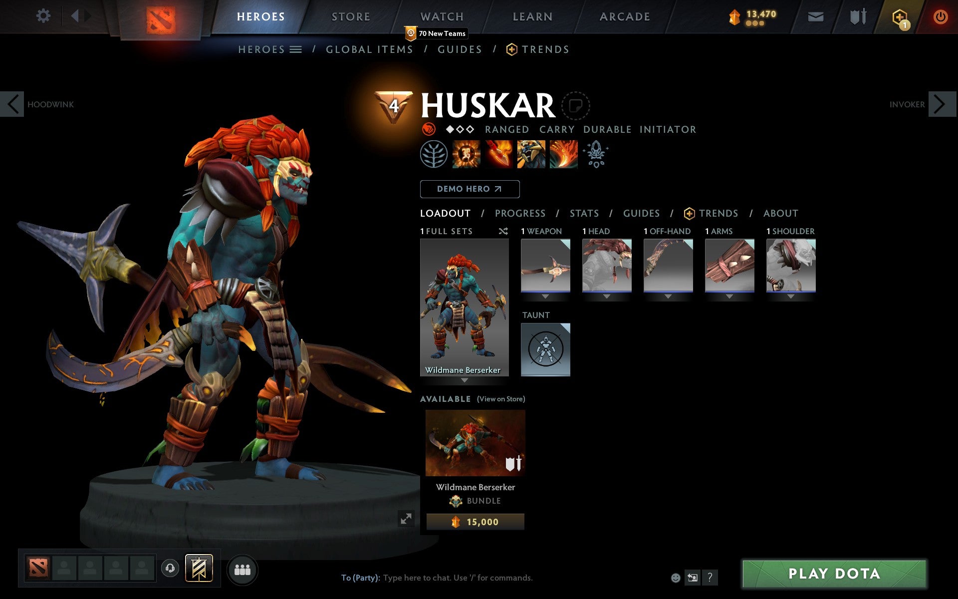 Herald II | MMR: 217 - Behavior: 9505