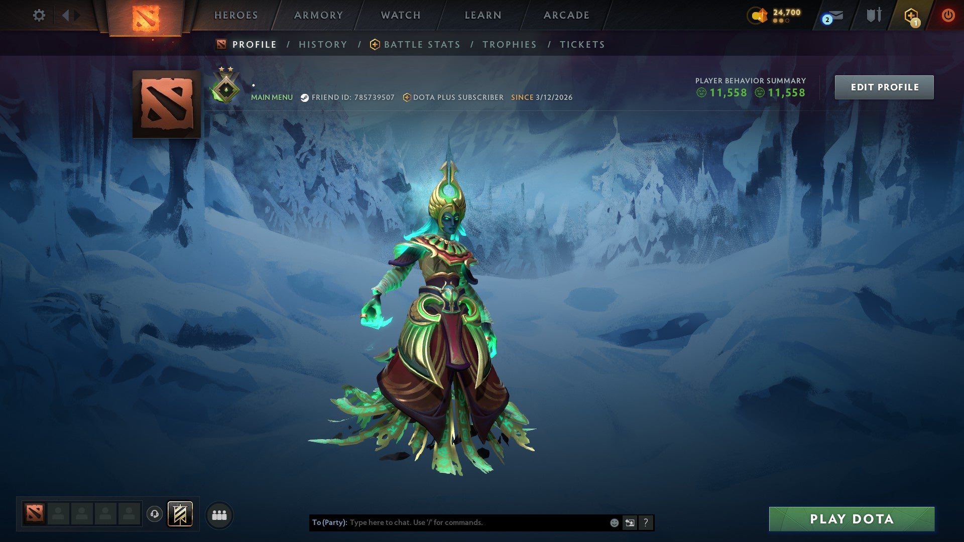 MMR: 100 - Behavior: 11558