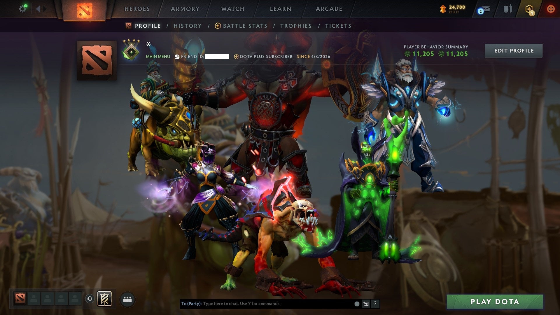 MMR: 394 - Behavior: 11205