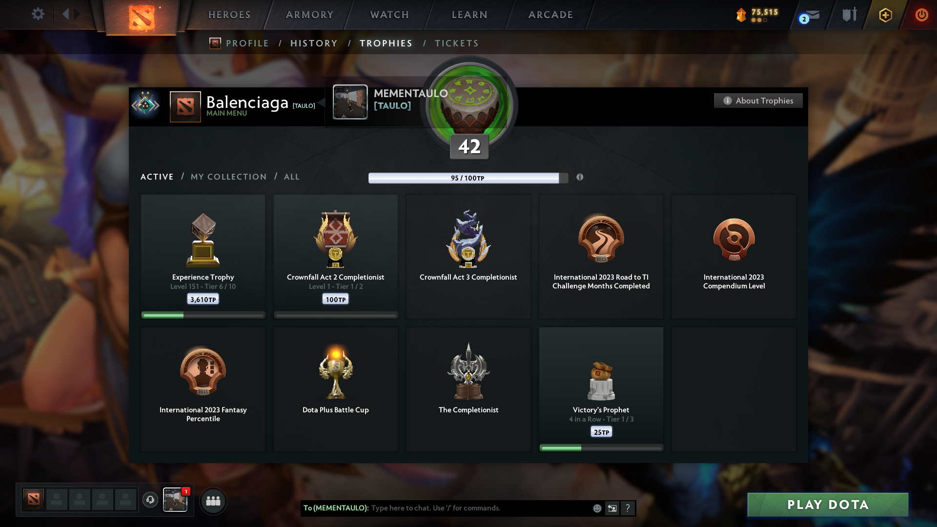 Crusader II | MMR: 1754 - Behavior: 9347 - Communication: 9347