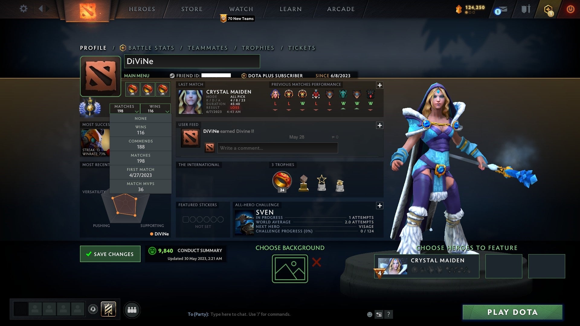 Divine I | MMR: 4522 - Behavior: 9840