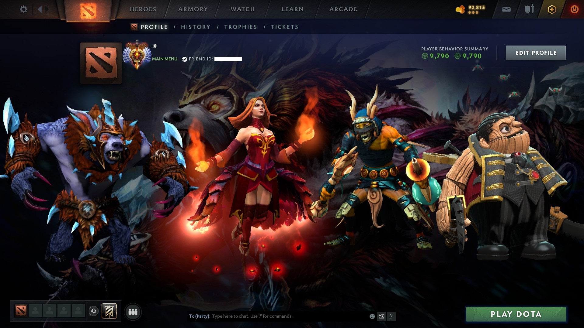 MMR: 6173 - Behavior: 9790